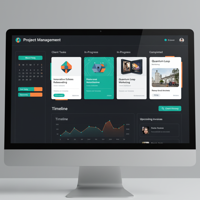 client management for php script for starting a saas business