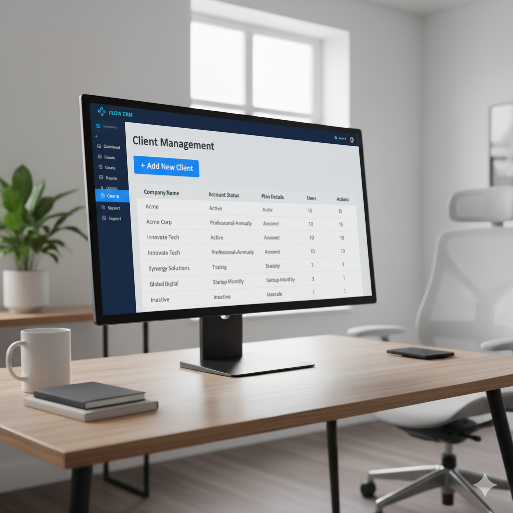 Flow CRM Reseller Panel 